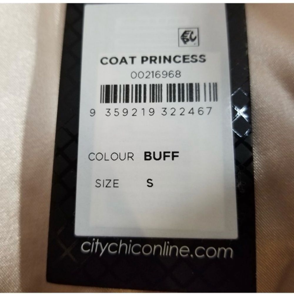 City Chic
Coat 
Women 
Size S / 16
New with Tag - Picture 7 of 7